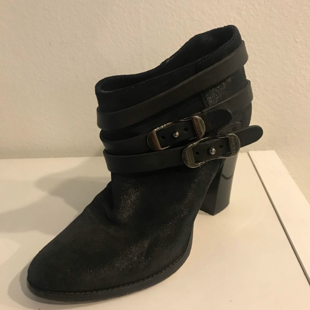 Jimmy Choo Black Suede Ankle Boots
